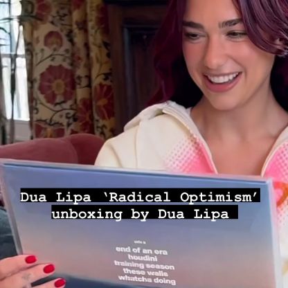 Radical Optimism is out May 3rd!!! Dua Lipa approved ❤️

#dualipa #vinyl #explore #unboxing
