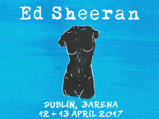Ed Sheeran announces Two Dates for 3Arena!
