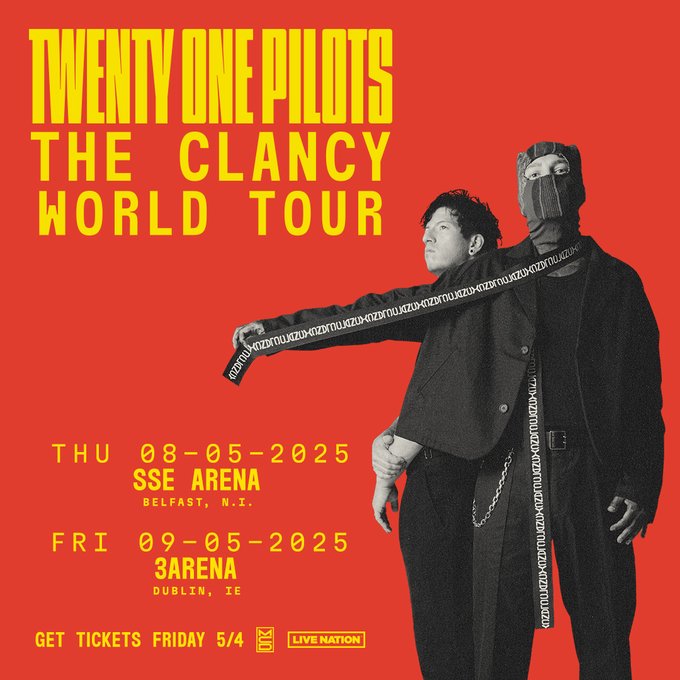 Twenty One Pilots Tour 2025: Get Your Tickets Now!