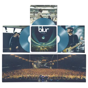 image of Blur – Live At Wembley Teal 3LP (D2C Exclusive)