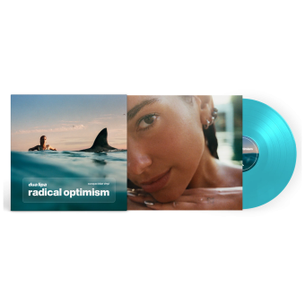 image of Dua Lipa – Radical Optimism LP (Curacao Blue Vinyl)